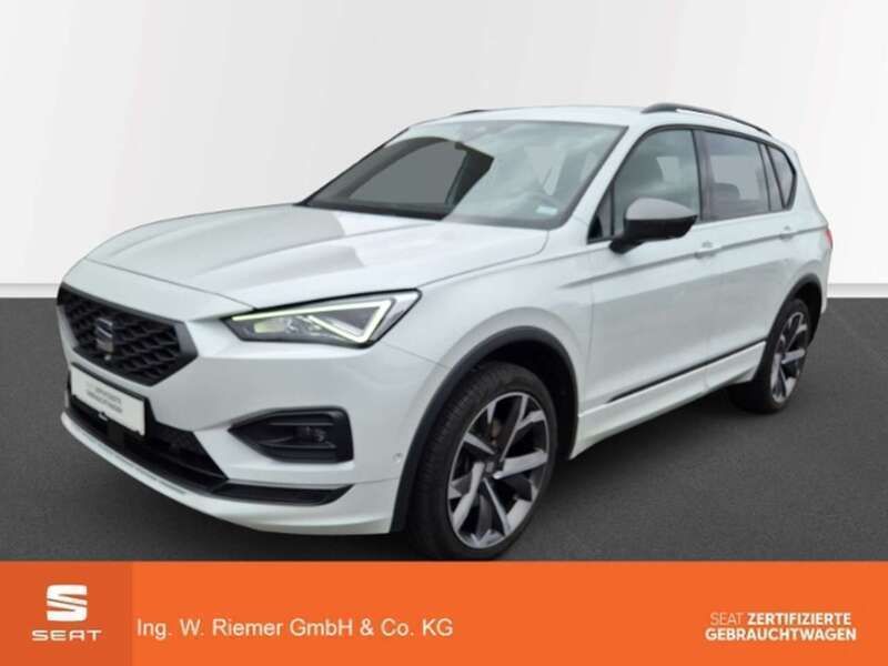 Orix weiss Gebraucht 2021 Seat Tarraco 4Drive SUV | 42.449 € (Teuer) - Bild 1/4