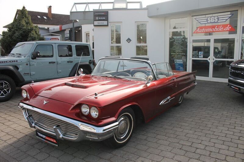 Candy red Gebraucht 1959 Ford Thunderbird Convertible Cabrio | 49.990 € - Bild 1/4