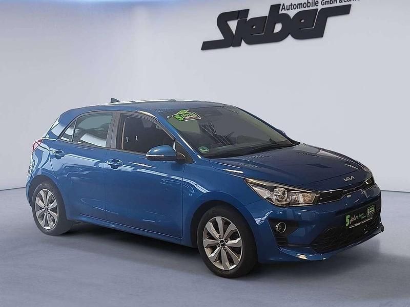 Gebraucht Kia Rio Vision 101 PS (74 kW) 2022 (spb) bathysblau met. Kleinwagen