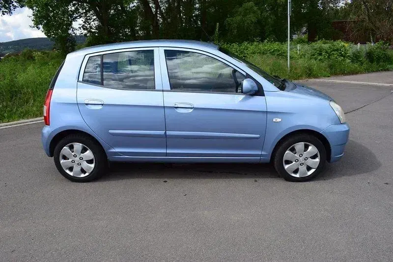 Gebraucht Kia Picanto EX 65 PS (47 kW) 2004 Blau Kleinwagen
