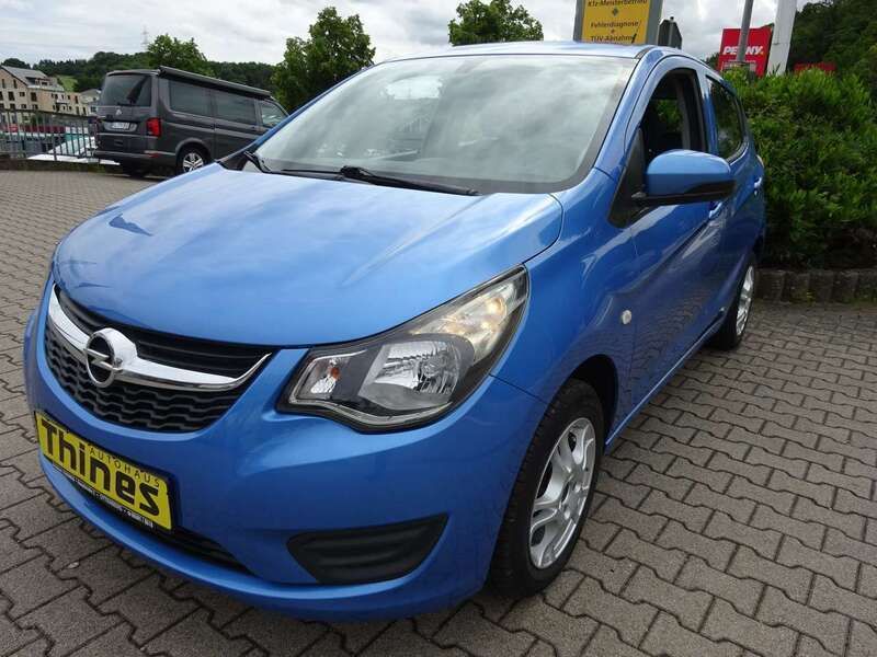 Pazifik blau Gebraucht 2015 Opel Karl Edition Kleinwagen | 5.790 € (Etwas zu teuer) - Bild 1/4