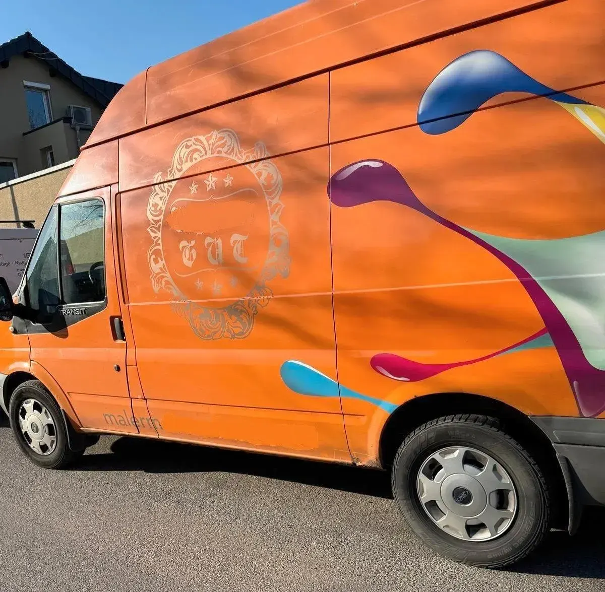 Gebraucht Ford Transit 116 PS (85 kW) 2010 Orange Pickup