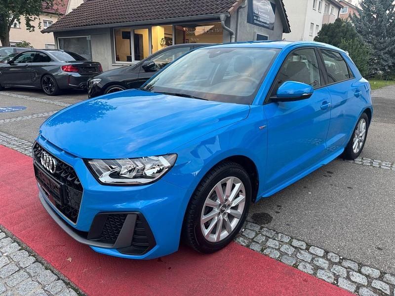 Turboblau Gebraucht 2019 Audi A1 Sportback S-Line Kleinwagen | 16.500 € (Fairer Preis) - Bild 1/4