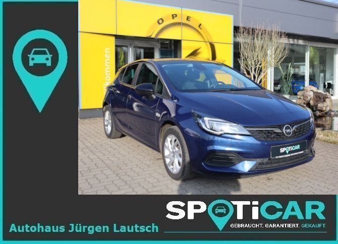 Blue metallic Gebraucht 2021 Opel Astra Edition Limousine | 10.990 € (Guter Preis) - Bild 1/4