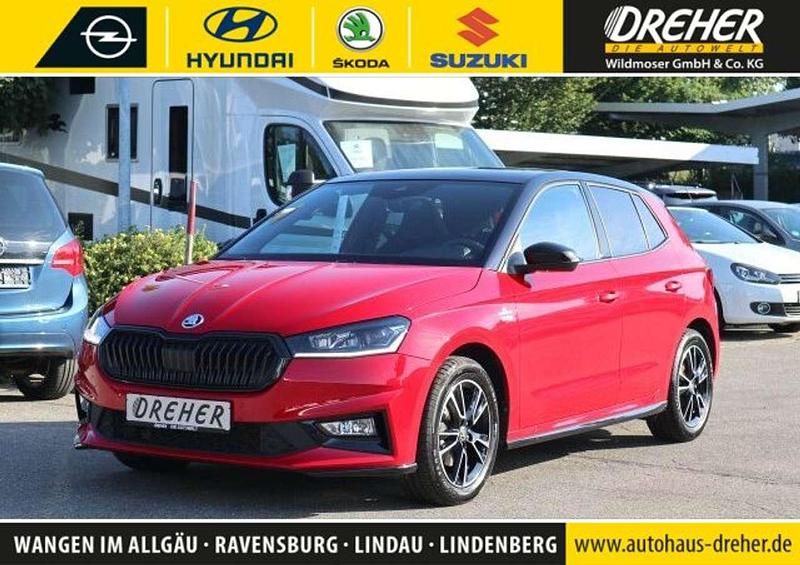Velvetrot metallic Gebraucht 2024 Skoda Fabia Monte Carlo Kleinwagen | 22.990 € (Fairer Preis) - Bild 1/3