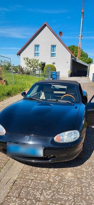 Gebraucht Mazda MX5 110 PS (80 kW) 2000 Schwarz Cabrio