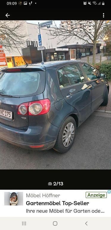 Gebraucht VW Golf Plus Cross Trendline 105 PS (77 kW) 2007 Blau Van / Kleinbus