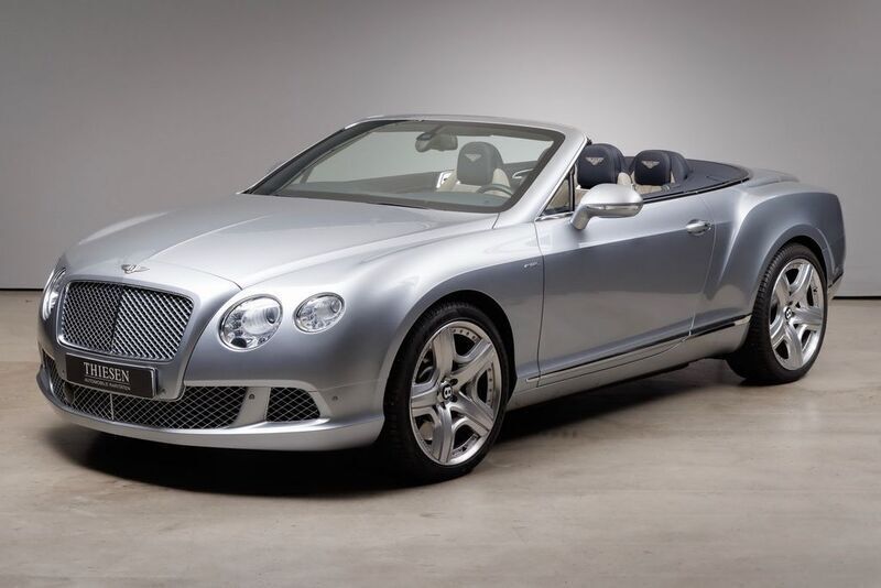 Silber Gebraucht 2014 Bentley Continental GT Convertible Mulliner Cabrio | 99.800 € (Superpreis) - Bild 1/4