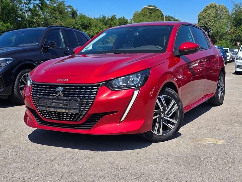 Rot Gebraucht 2021 Peugeot 208 Allure Kleinwagen | 13.490 € (Guter Preis) - Bild 1/4