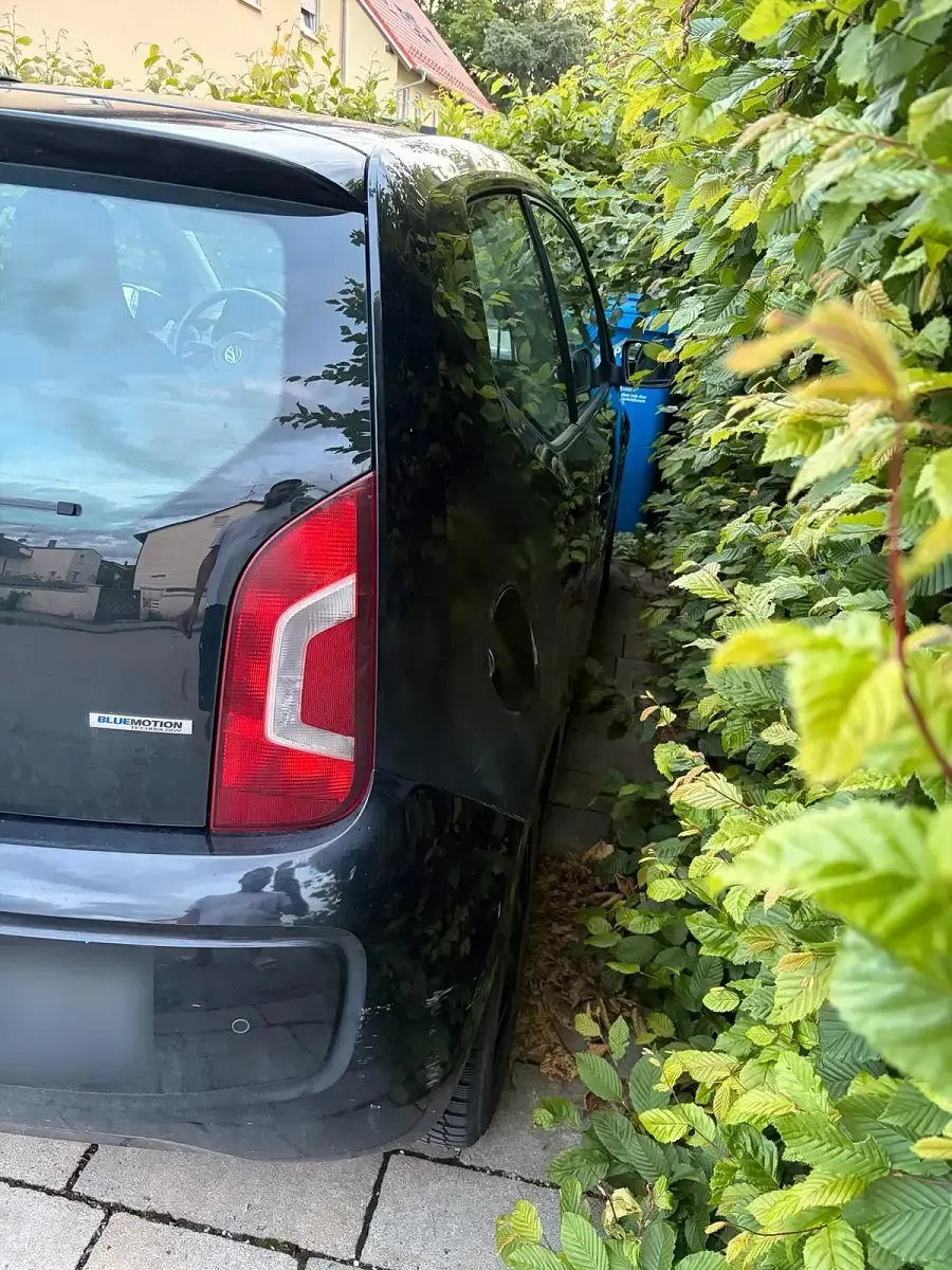 Gebraucht VW up! 64 PS (47 kW) 2012 Schwarz Kleinwagen