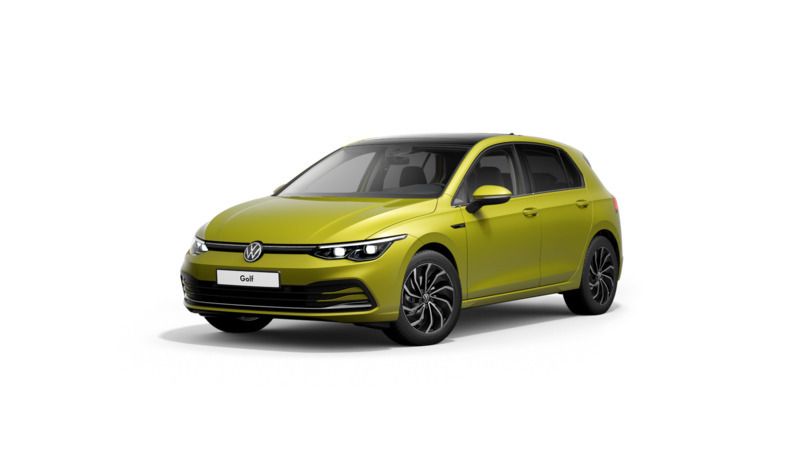 Gelb Gebraucht 2020 VW Golf VIII Style Limousine | 20.930 € (Guter Preis) - Bild 1/4