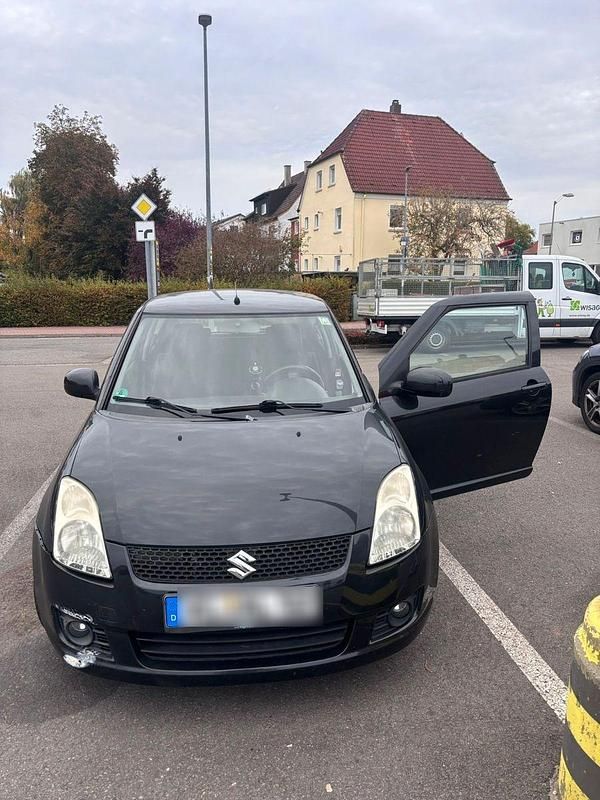 Schwarz Gebraucht 2008 Suzuki Swift Comfort Limousine | 1.650 € - Bild 1/4