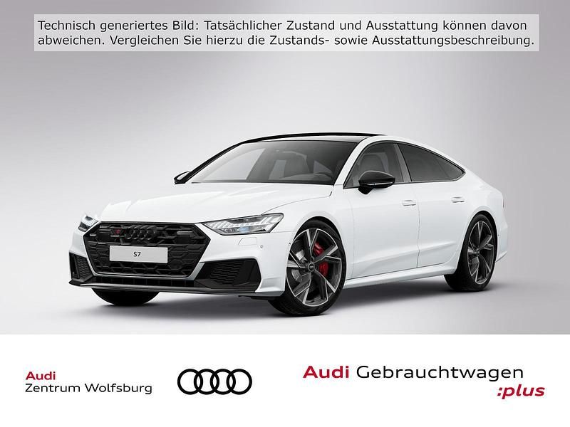 Gletscherweiß metallic Gebraucht 2025 Audi S7 Sportback Ambiente Kleinwagen | 89.231 € - Bild 1/4