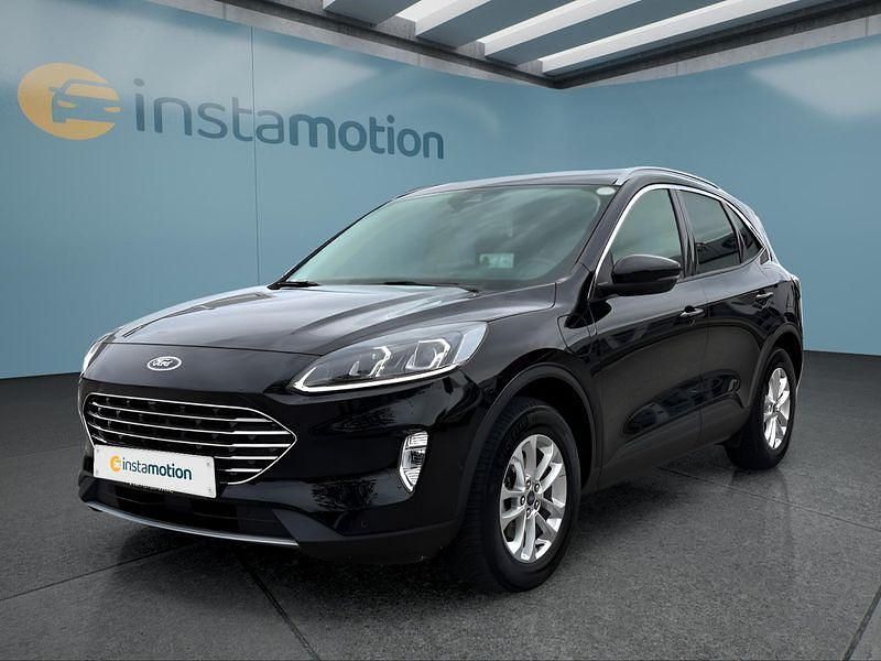 Schwarz Gebraucht 2022 Ford Kuga SUV | 25.949 € (Fairer Preis) - Bild 1/4