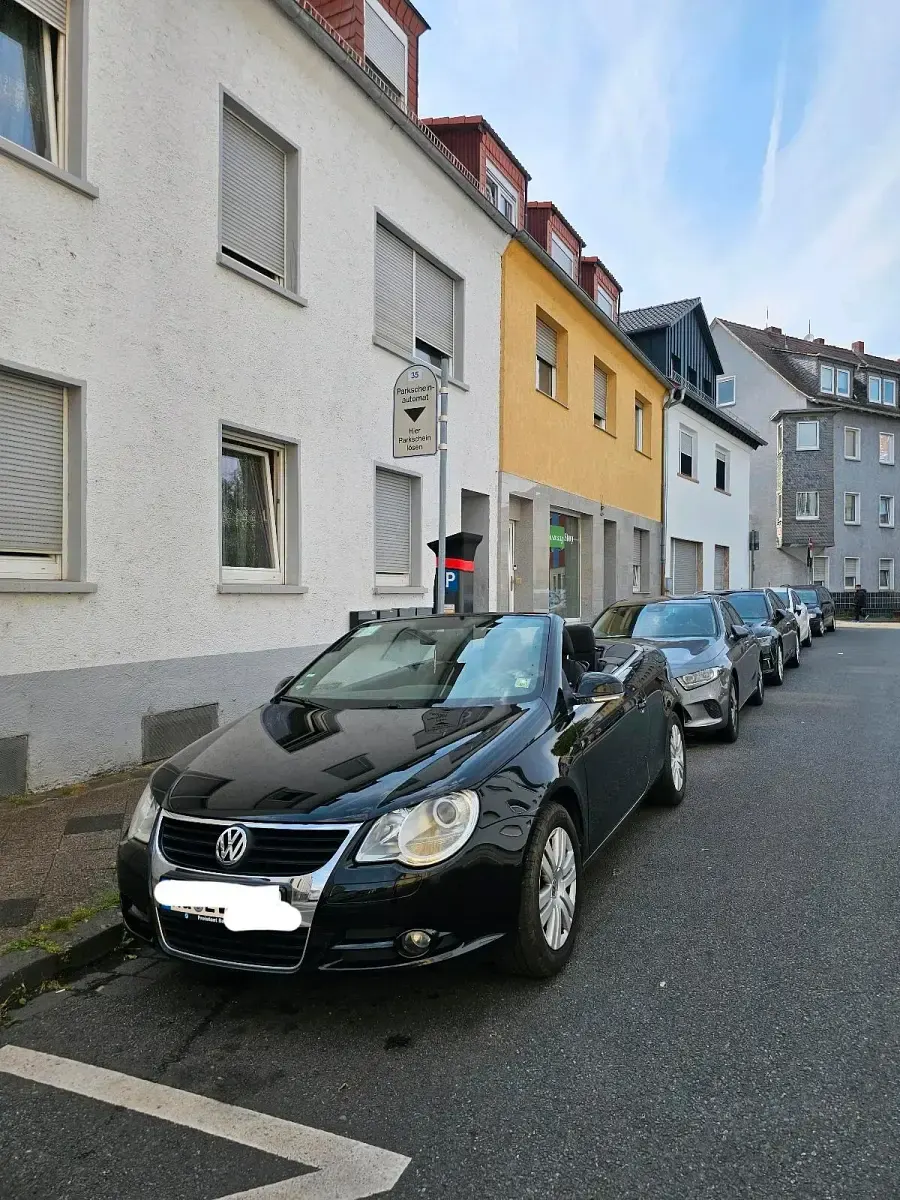 Gebraucht VW Eos 122 PS (89 kW) 2008 Schwarz Cabrio