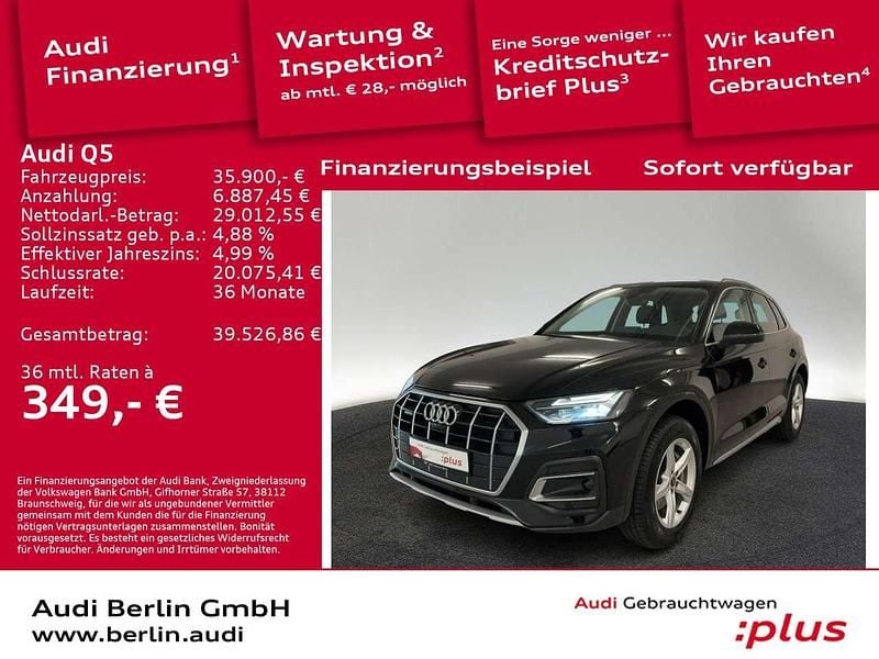 Gebraucht Audi Q5 Advanced Plus 299 PS (219 kW) 2023 Brillantschwarz SUV