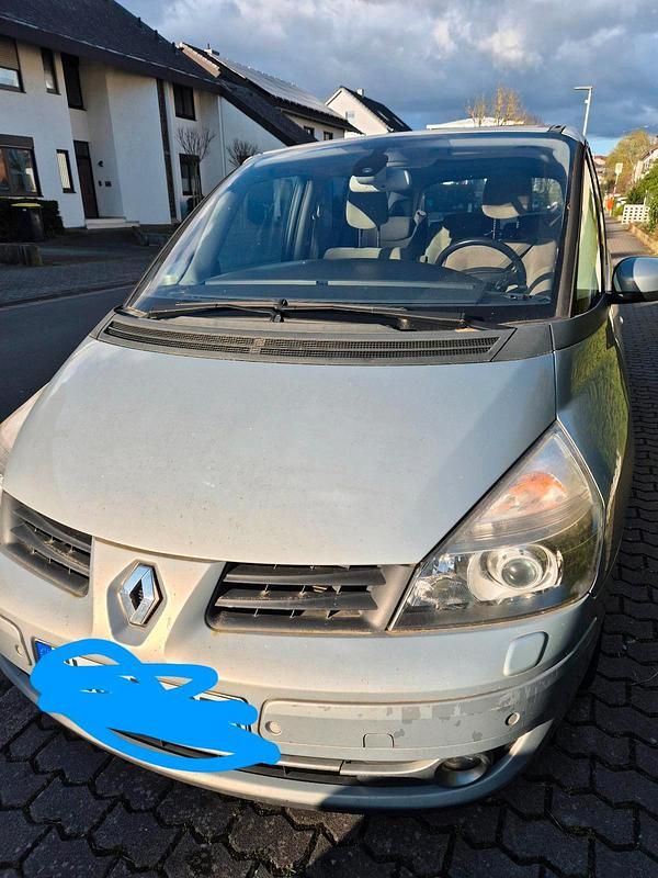 Gebraucht Renault Espace 150 PS (110 kW) 2008 Silber Van / Kleinbus