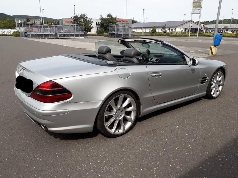 Gebraucht Mercedes SL500 306 PS (225 kW) 2005 Silber Cabrio