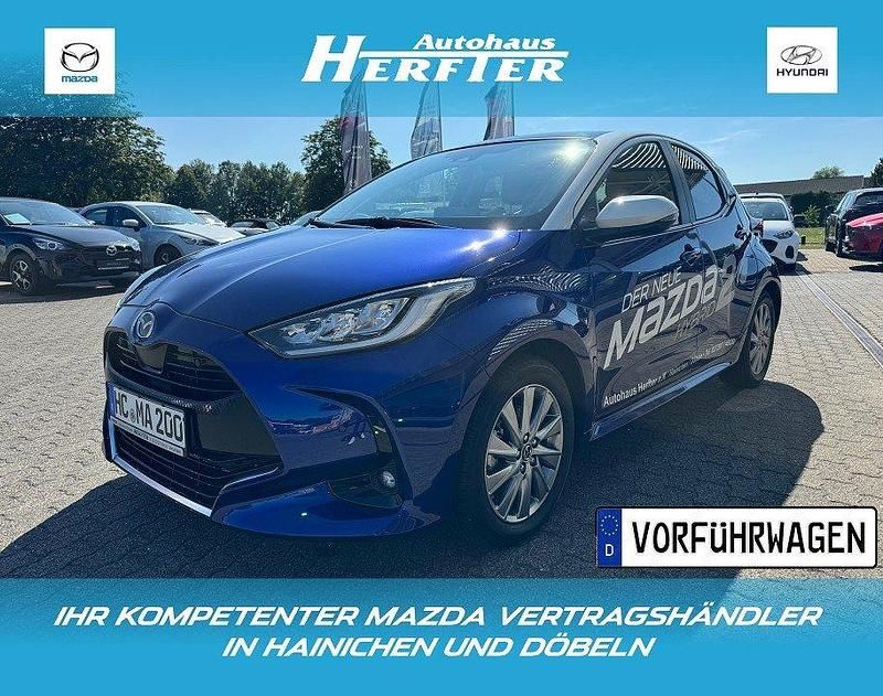 Blau Gebraucht 2023 Mazda 2 Kleinwagen | 26.450 € (Teuer) - Bild 1/4