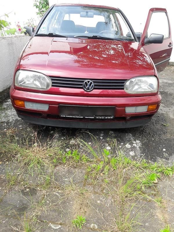 Rot Gebraucht 1994 VW Golf III Kleinwagen | 1.750 € - Bild 1/4