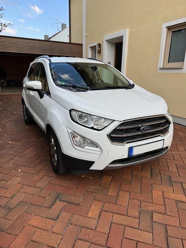 Gebraucht Ford Ecosport Titanium 125 PS (91 kW) 2018 Weiß SUV