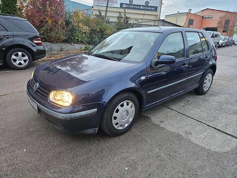Blau Gebraucht 2001 VW Golf IV Limousine | 4.500 € (Teuer) - Bild 1/4