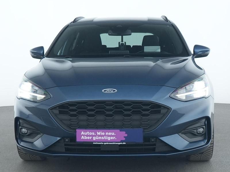 Gebraucht Ford Focus ST-Line 125 PS (91 kW) 2021 Blau Kombi