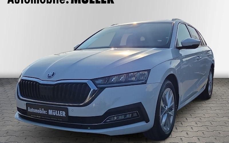 Gebraucht Skoda Octavia Style 116 PS (85 kW) 2022 Weiss Kombi