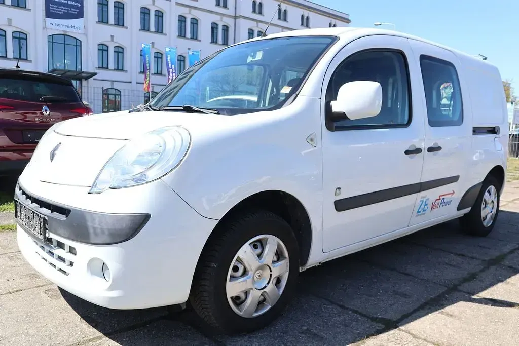 Gebraucht Renault Kangoo 44 kW (60 PS) 2011 Weiß Van / Kleinbus