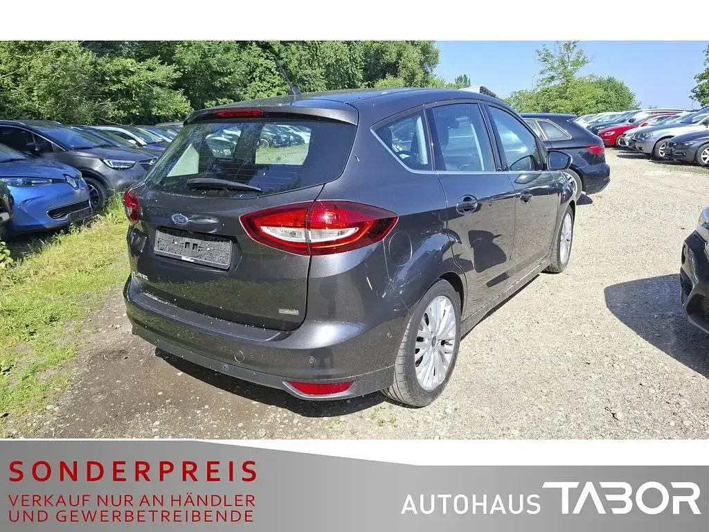 Gebraucht Ford C-MAX Titanium 125 PS (91 kW) 2018 Magnetic Van / Kleinbus