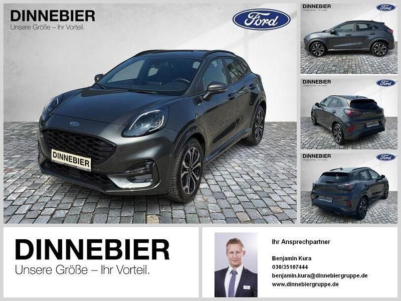 Grau (metallic) Gebraucht 2024 Ford Puma Gen-E ST-Line X SUV | 26.390 € - Bild 1/1
