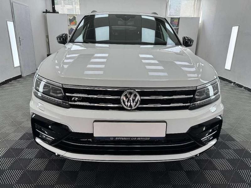 Gebraucht VW Tiguan Allspace Highline 200 PS (147 kW) 2021 Weiß SUV