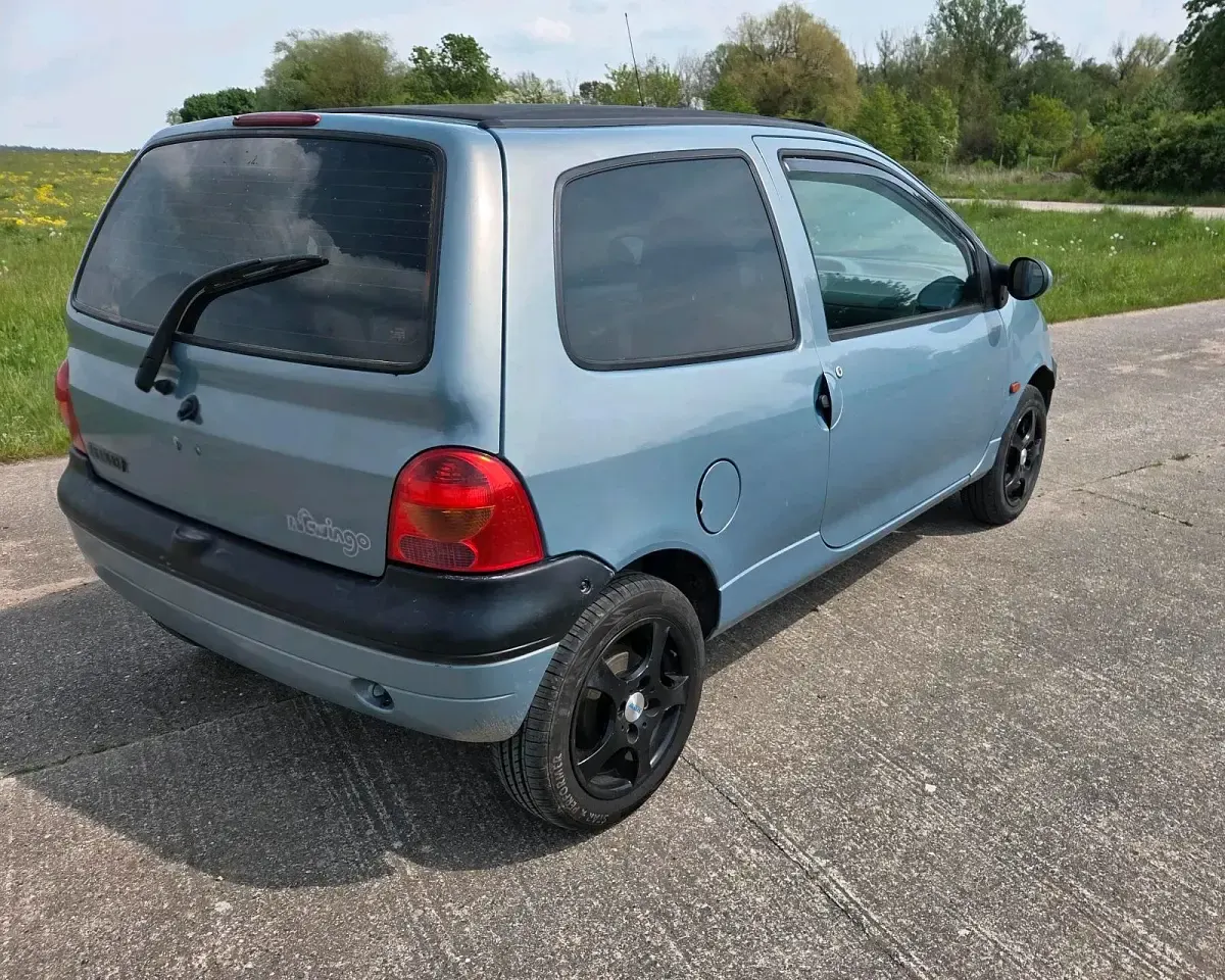 Gebraucht Renault Twingo 59 PS (43 kW) 2002 Blau Kleinwagen