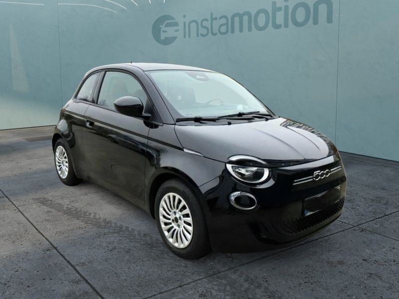 Schwarz Gebraucht 2021 Fiat 500e Action Limousine | 15.430 € (Teuer) - Bild 1/3