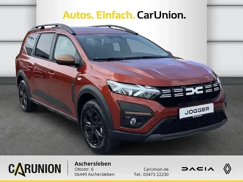 Neu Dacia Jogger Extreme 141 PS (103 kW) 2025 Terracottabraun metallic Van / Kleinbus