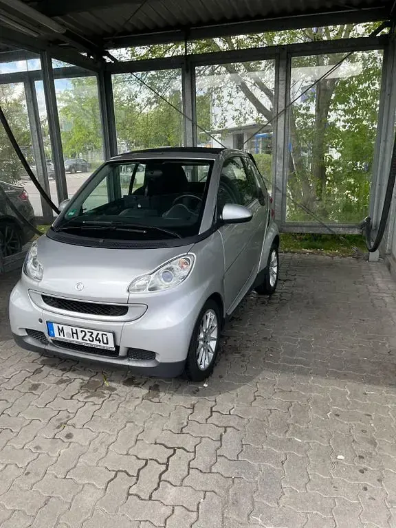 Gebraucht Smart ForTwo Cabrio Passion 71 PS (52 kW) 2008 Silber Cabrio