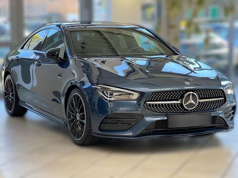 Blau metallic Gebraucht 2019 Mercedes CLA200 AMG line | 29.830 € (Fairer Preis) - Bild 1/1