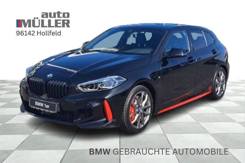 Black sapphire Gebraucht 2023 BMW 128 Performance Limousine | 36.997 € (Teuer) - Bild 1/4