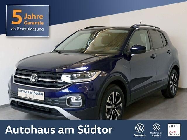 Atlantik blue metallic/atlantik blue met (metallic) Gebraucht 2021 VW T-Cross United SUV | 20.980 € (Fairer Preis) - Bild 1/2