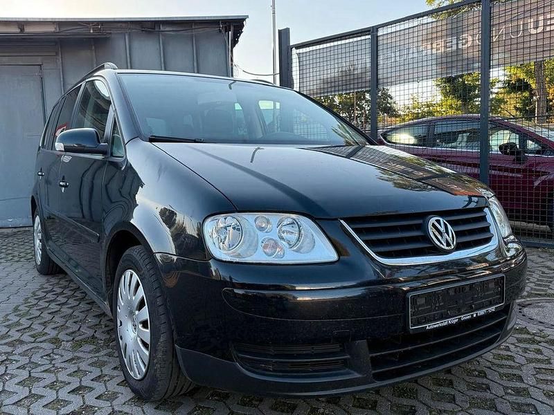 Schwarz Gebraucht 2006 VW Touran Goal Van / Kleinbus | 1.400 € (Guter Preis) - Bild 1/4