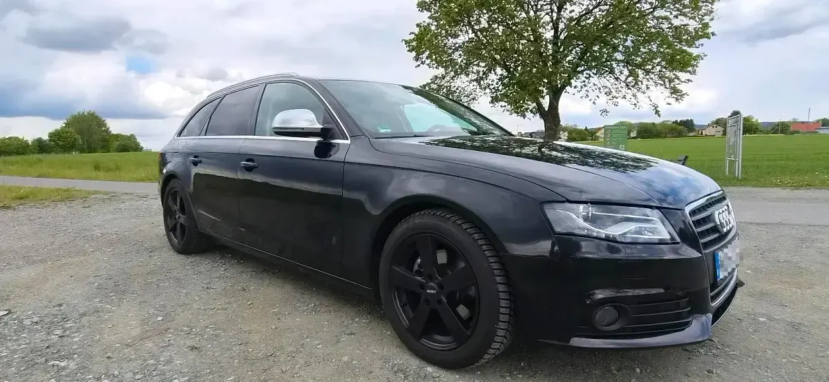Gebraucht Audi A4 S-Line 160 PS (117 kW) 2008 Schwarz Kombi