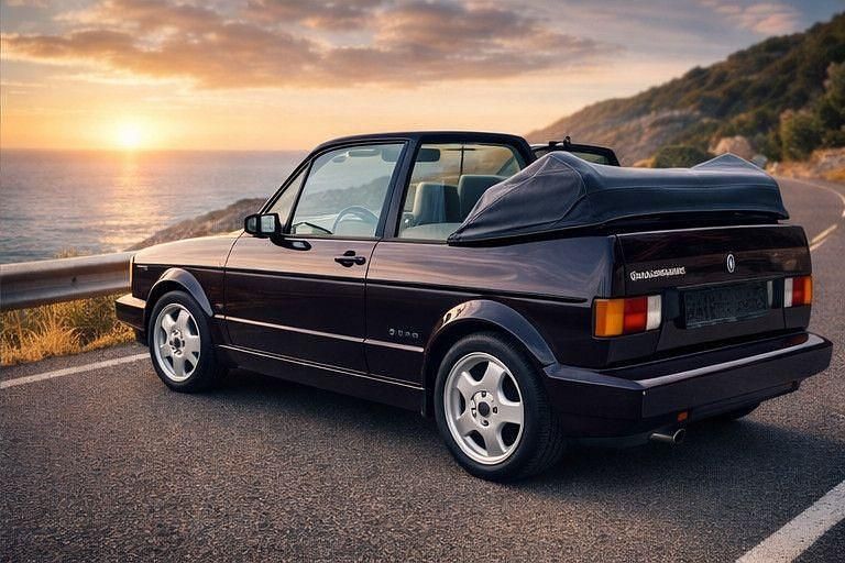 Gebraucht VW Golf Cabriolet 102 PS (75 kW) 1993 Violett Cabrio