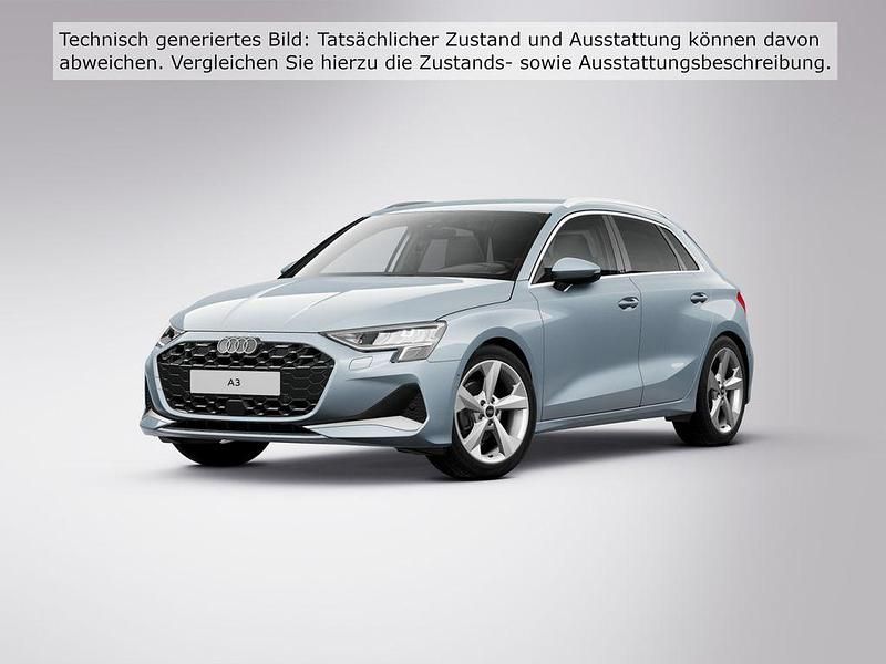 Grau Gebraucht 2024 Audi A3 Sportback Advanced Plus Limousine | 36.440 € (Etwas zu teuer) - Bild 1/4