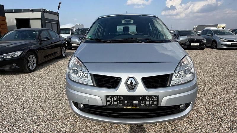 Gebraucht Renault Scénic II Avantage 111 PS (81 kW) 2008 Grau Van / Kleinbus