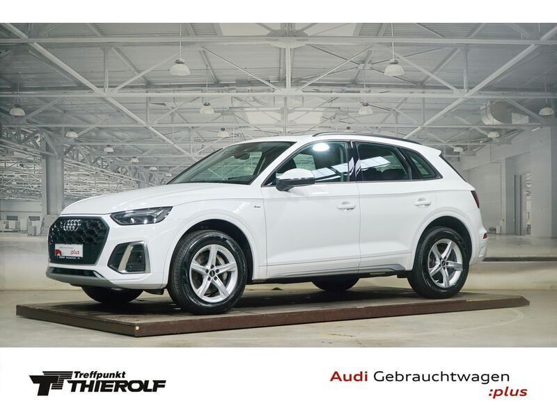 Weiß Gebraucht 2021 Audi Q5 S-Line SUV | 39.280 € (Guter Preis) - Bild 1/4