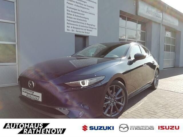 Blau Gebraucht 2021 Mazda 3 Selection Limousine | 21.700 € (Fairer Preis) - Bild 1/4