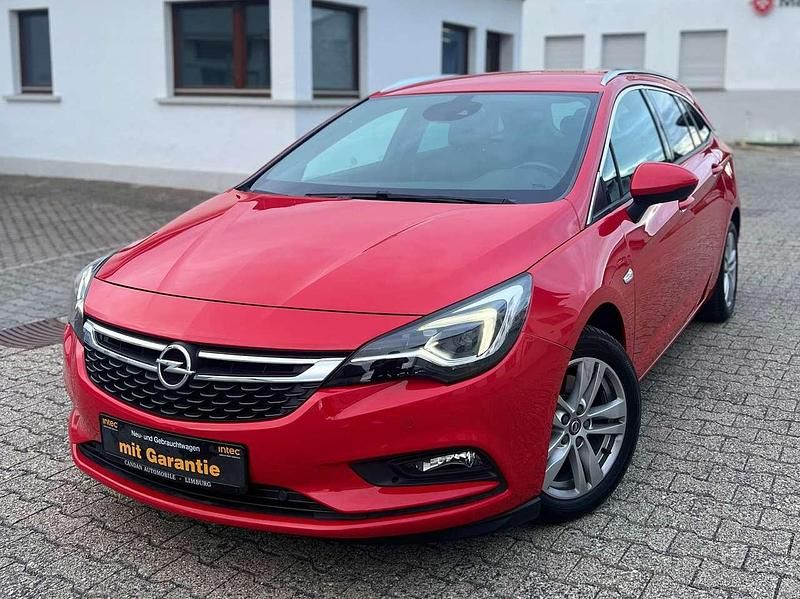 Rot Gebraucht 2017 Opel Astra Dynamic Kombi | 12.490 € (Fairer Preis) - Bild 1/4