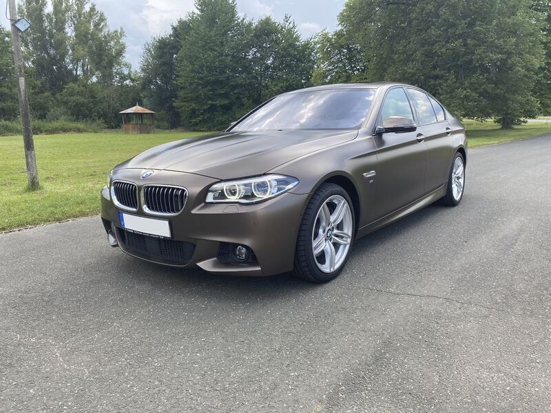 Braun Gebraucht 2014 BMW 535 Sport Line Limousine | 35.900 € - Bild 1/4