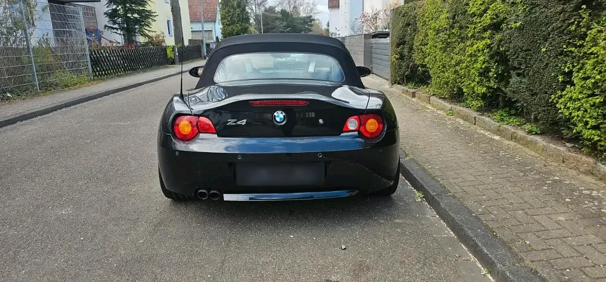 Gebraucht BMW Z4 2003 Schwarz Cabrio