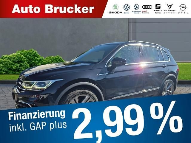 Schwarz Gebraucht 2022 VW Tiguan R-line SUV | 30.770 € (Fairer Preis) - Bild 1/4
